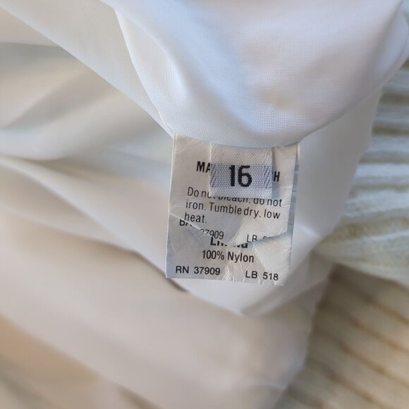 Vintage Monterey Fashions White Sherpa Bomber Jacket Women 16 Zip Up Teddy Coat - Picture 9 of 13